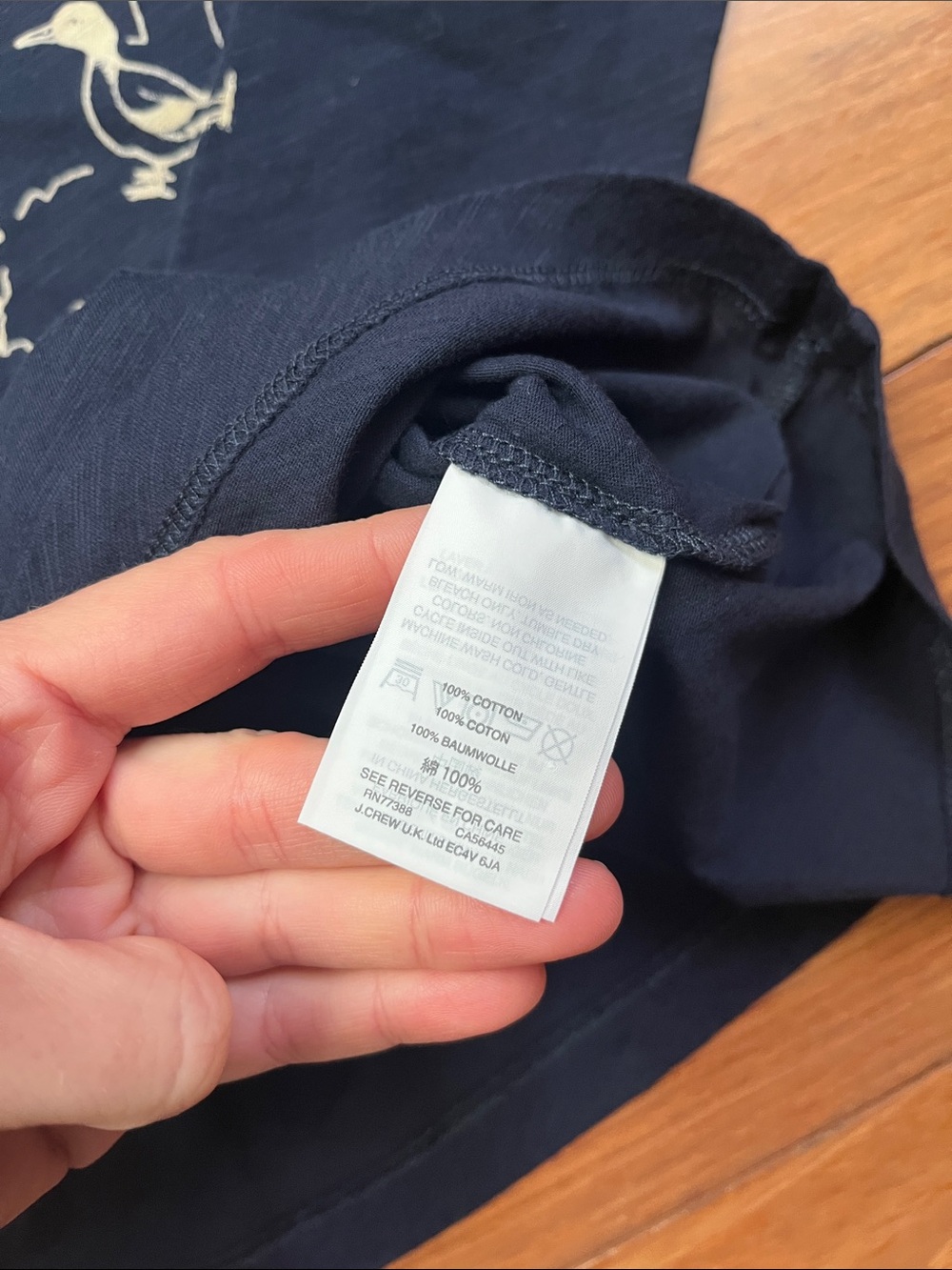 NWT J. Crew Maine Summer Map Graphic Tee - Picture 4 of 6